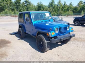  Salvage Jeep Wrangler