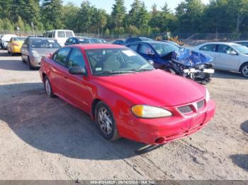  Salvage Pontiac Grand Am