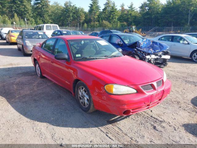  Salvage Pontiac Grand Am