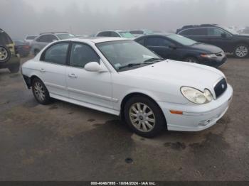  Salvage Hyundai SONATA