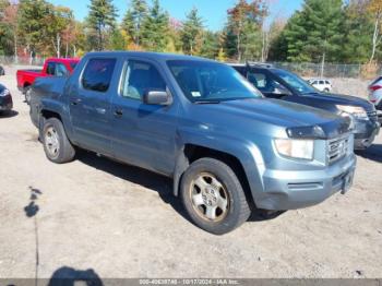  Salvage Honda Ridgeline