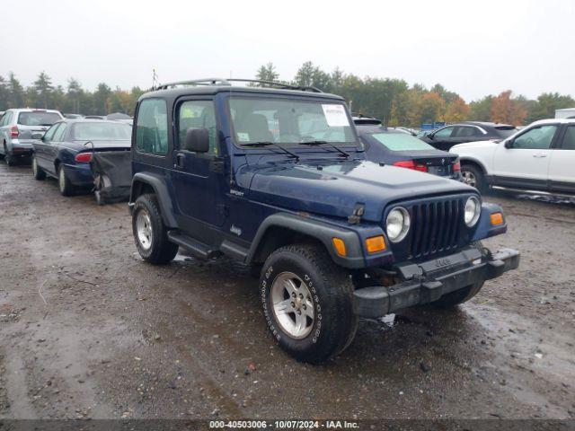  Salvage Jeep Wrangler