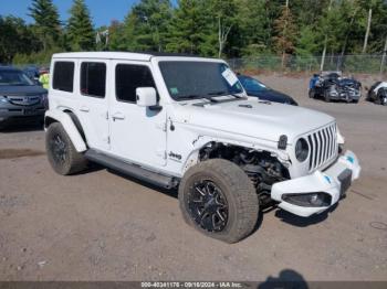  Salvage Jeep Wrangler