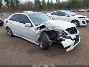  Salvage Mercedes-Benz E-Class