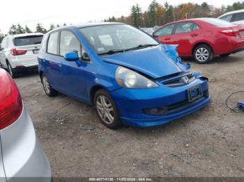  Salvage Honda Fit