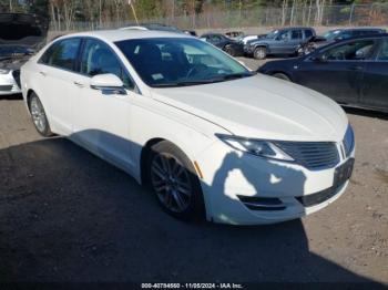  Salvage Lincoln MKZ