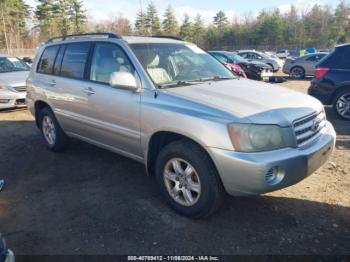  Salvage Toyota Highlander