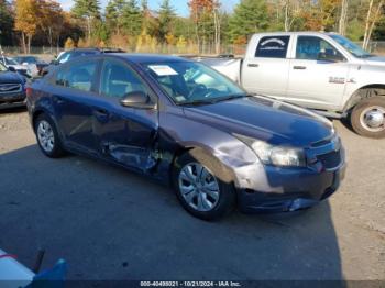  Salvage Chevrolet Cruze