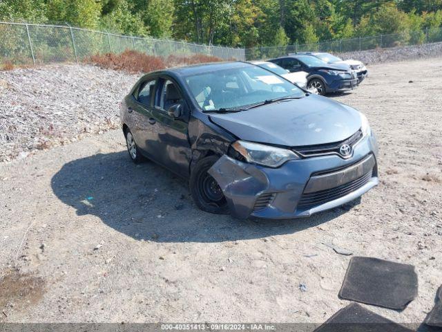  Salvage Toyota Corolla