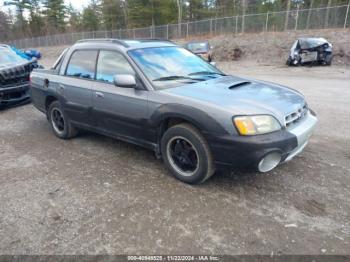  Salvage Subaru Baja