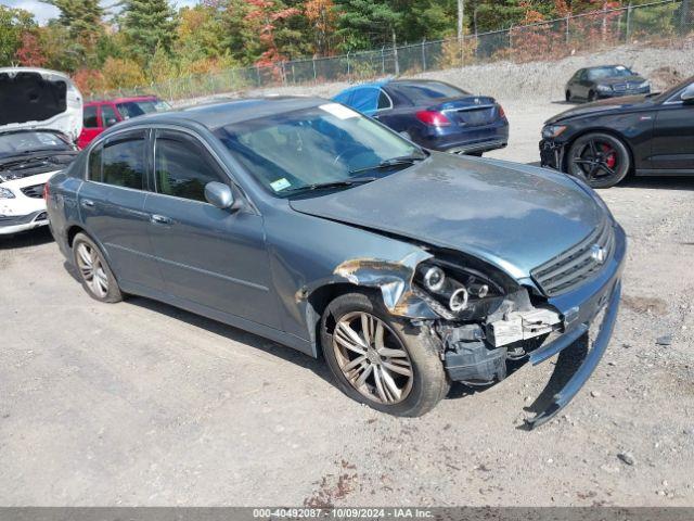  Salvage INFINITI G35x