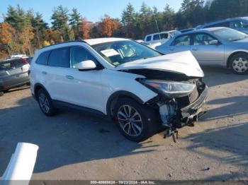  Salvage Hyundai SANTA FE