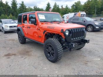  Salvage Jeep Wrangler