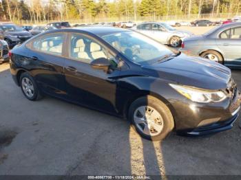  Salvage Chevrolet Cruze