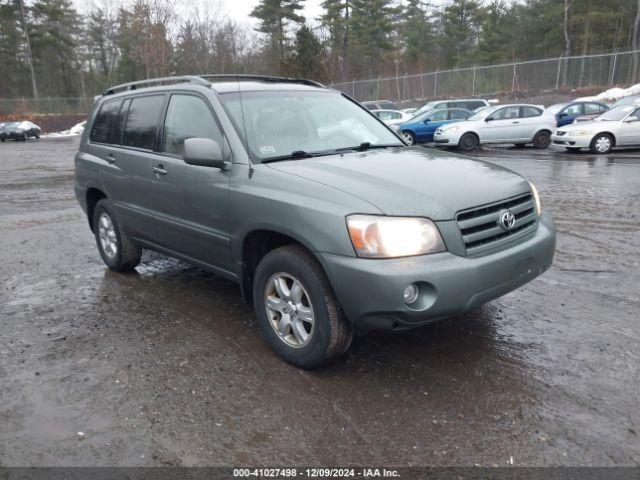  Salvage Toyota Highlander