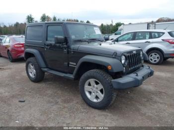  Salvage Jeep Wrangler