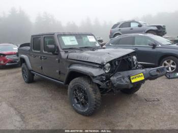  Salvage Jeep Gladiator