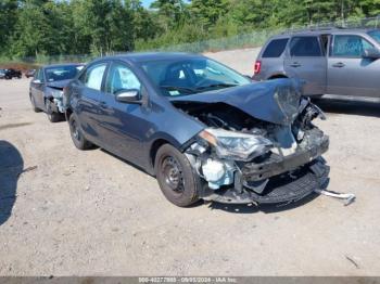  Salvage Toyota Corolla