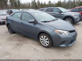  Salvage Toyota Corolla