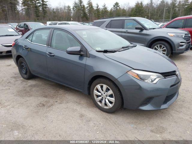  Salvage Toyota Corolla