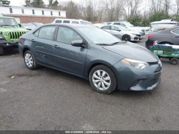  Salvage Toyota Corolla