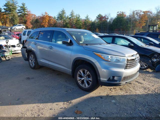  Salvage Toyota Highlander