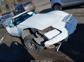  Salvage Chevrolet Corvette