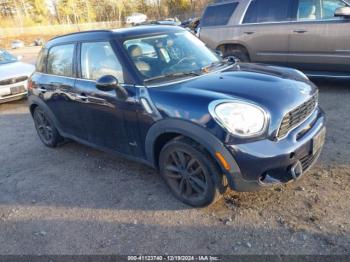  Salvage MINI Cooper S Countryman