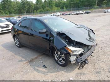  Salvage Toyota Corolla