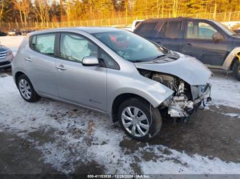  Salvage Nissan LEAF