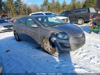  Salvage Hyundai ELANTRA