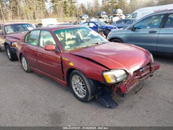  Salvage Subaru Legacy