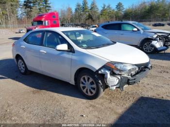  Salvage Toyota Corolla