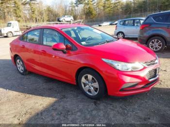  Salvage Chevrolet Cruze