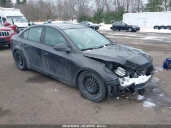  Salvage Chevrolet Cruze