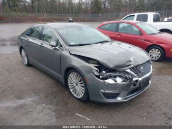  Salvage Lincoln MKZ