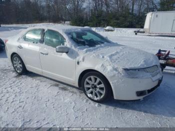  Salvage Lincoln MKZ Hybrid