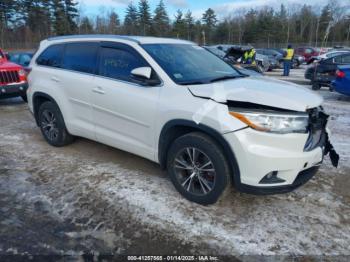  Salvage Toyota Highlander