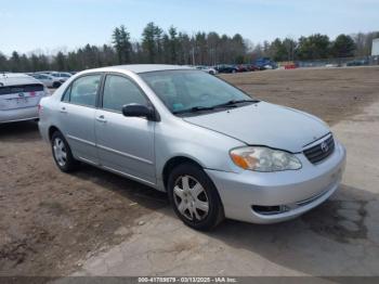  Salvage Toyota Corolla