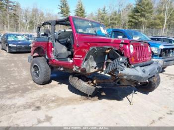  Salvage Jeep Wrangler