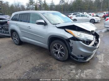  Salvage Toyota Highlander