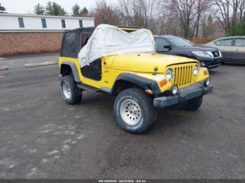 Salvage Jeep Wrangler