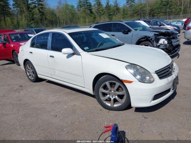  Salvage INFINITI G35x