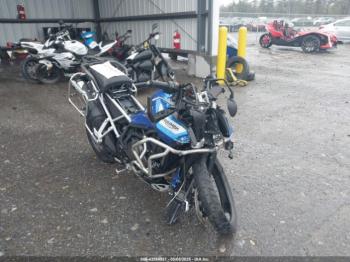 Salvage Triumph Motorcycle Tiger