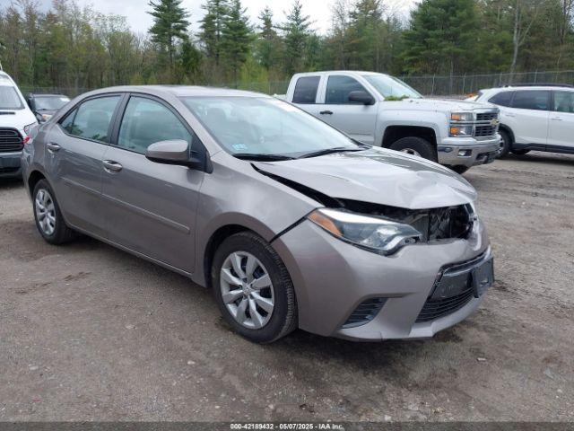  Salvage Toyota Corolla