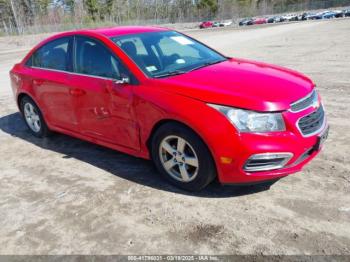  Salvage Chevrolet Cruze