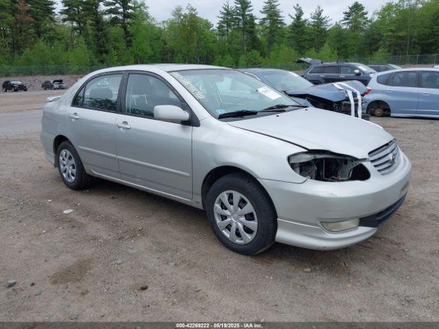  Salvage Toyota Corolla