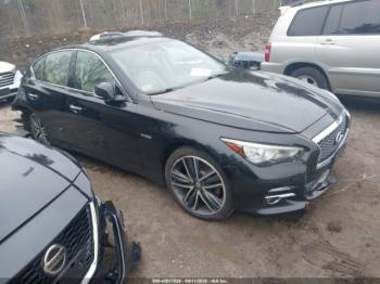  Salvage INFINITI Q50 Hybrid