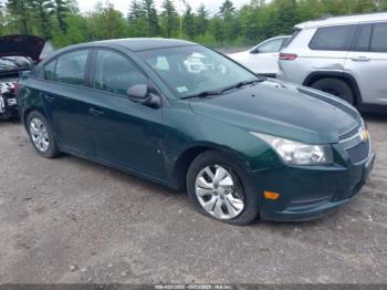  Salvage Chevrolet Cruze