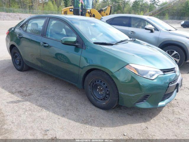  Salvage Toyota Corolla